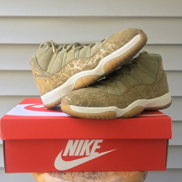 womens olive jordan 11